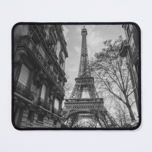 Item preview, Black and White Eiffel Tower Paris France Europe designed and sold by ShopJoel.