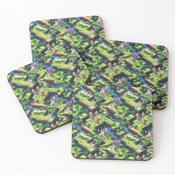 Item preview, Enchanted Pixel Kingdom - Isometric Art designed and sold by pooshda.