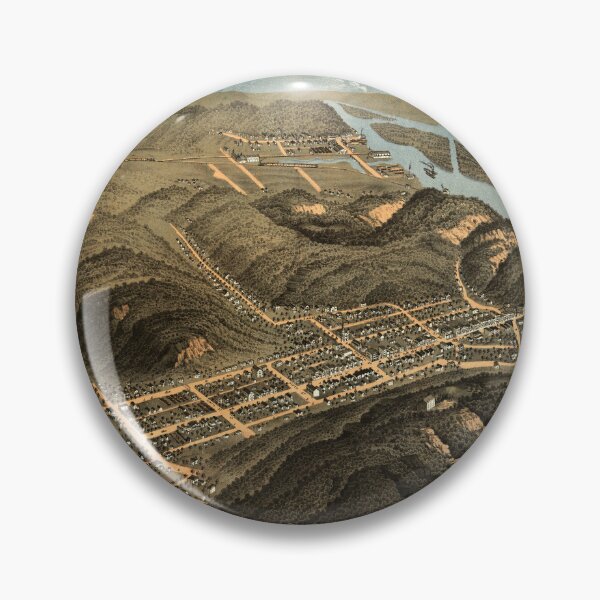Item preview, McGregor, Iowa (1869) designed and sold by allhistory.