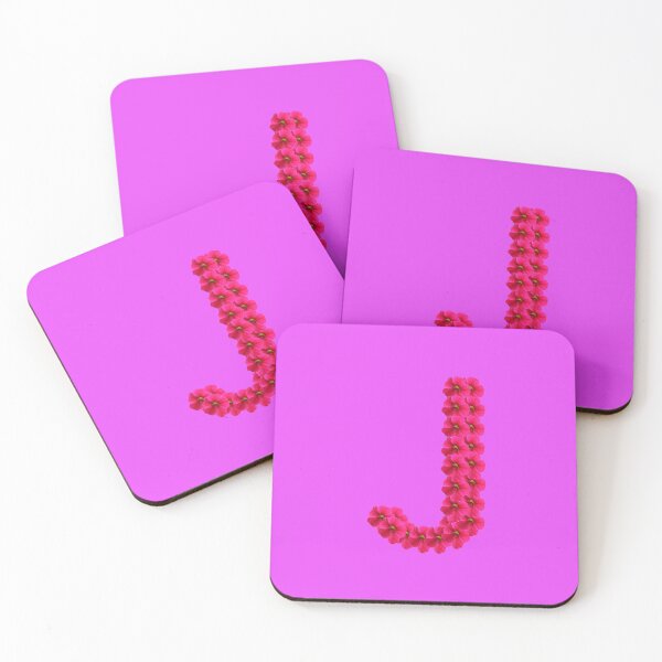 Item preview, Red Flower Letter J designed and sold by mlogic.