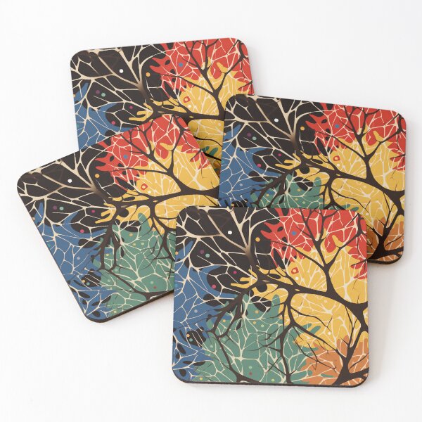 Item preview, Colorful Abstract Art Neurons designed and sold by EnchantArtCo.