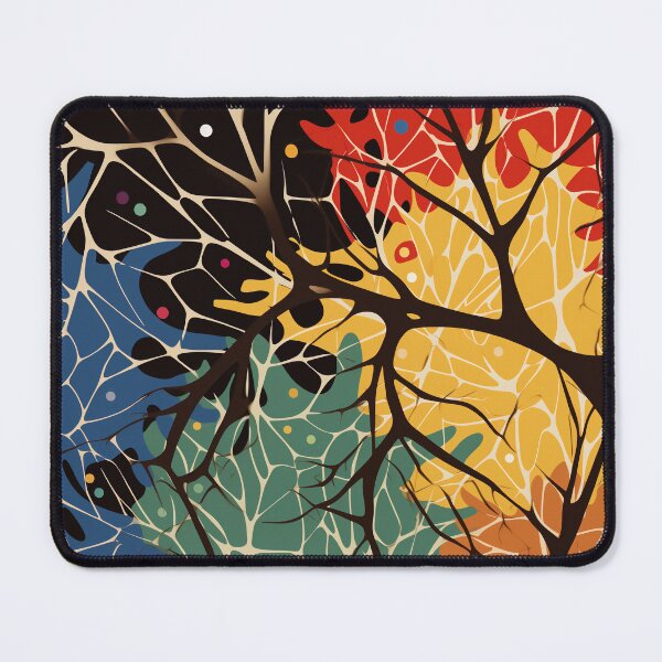 Item preview, Colorful Abstract Art Neurons designed and sold by EnchantArtCo.