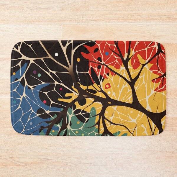Item preview, Colorful Abstract Art Neurons designed and sold by EnchantArtCo.