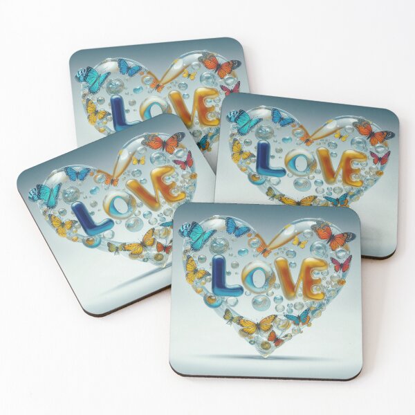 Item preview, love and butterflies designed and sold by bogfl.
