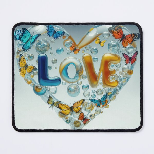 Item preview, love and butterflies designed and sold by bogfl.