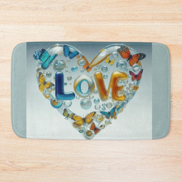 Item preview, love and butterflies designed and sold by bogfl.