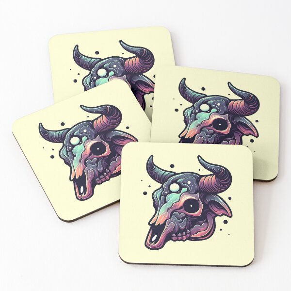 Item preview, Cow skull designed and sold by Anna Halasek.