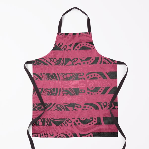 Item preview, Mandala Flower Striped Print designed and sold by LemonFun.