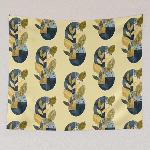 Item preview, Mid Century Green Leaves Design designed and sold by sheprint.