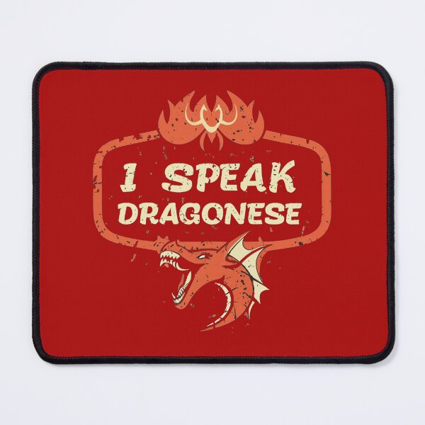 Item preview, I Speak Dragonese designed and sold by MindFrank.