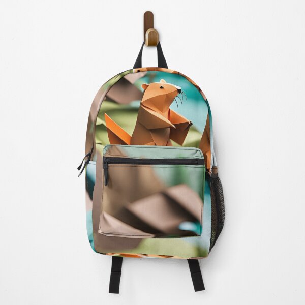 Item preview, Origami Art - Dams and Driftwood: Beavers at Play designed and sold by ArtfulFolds.