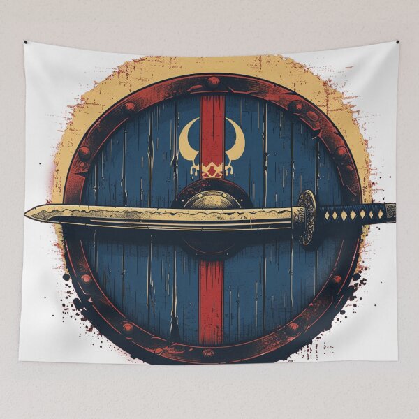 Item preview, Crossed Blades of Honor designed and sold by dungeonwarriors.