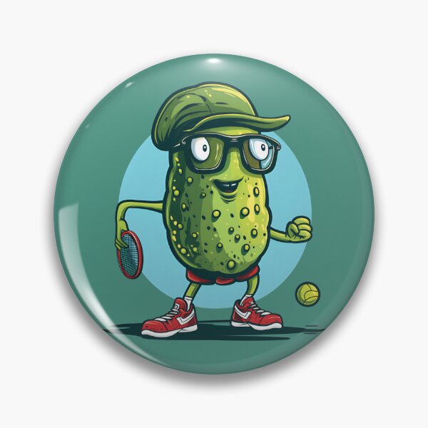 Artikelvorschau, Lustige Pickle, die Pickleball spielt entworfen und verkauft von WildPalette-Art.