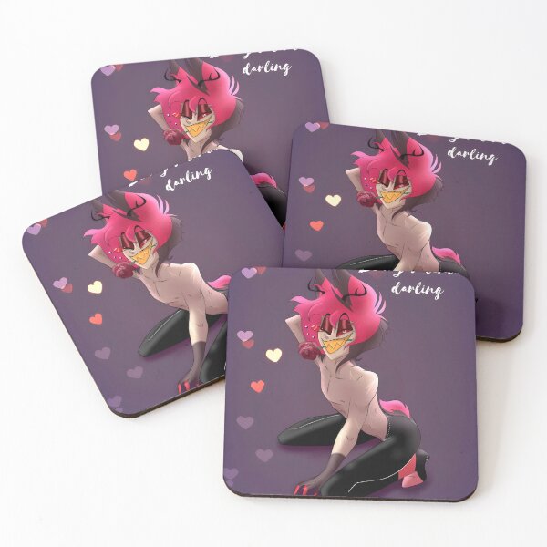 Item preview, Alastor - Be my valentine, darling - hazbin hotel designed and sold by OmniArtStudio.