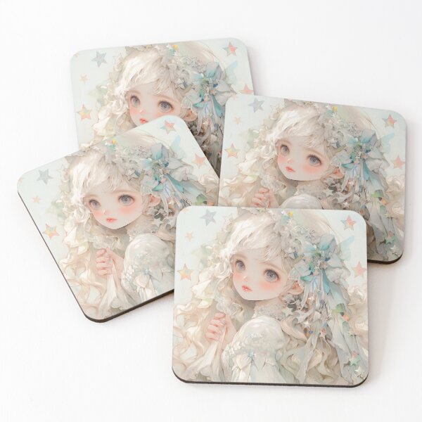 Item preview, Soft Adorable Angel Anime Girl designed and sold by bubblegoth.