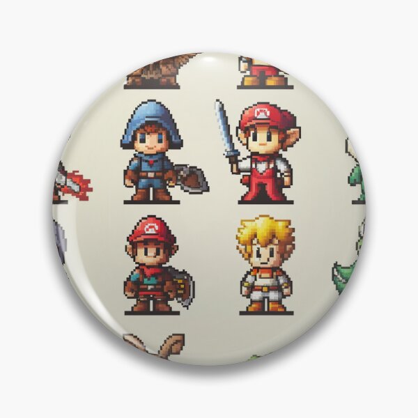 Item preview, Pixel Heroes - Classic JRPG Characters designed and sold by pooshda.