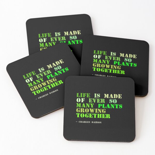 Item preview, Plant sayings fake charles dickens quote designed and sold by meldra.