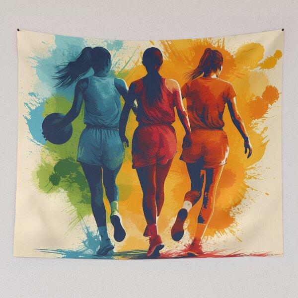 Item preview, “Championing Women in Sports: A Tribute Piece” designed and sold by Art-Vortex-fr.