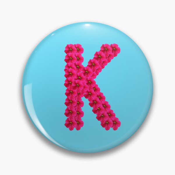 Item preview, Red Flower Letter K designed and sold by mlogic.