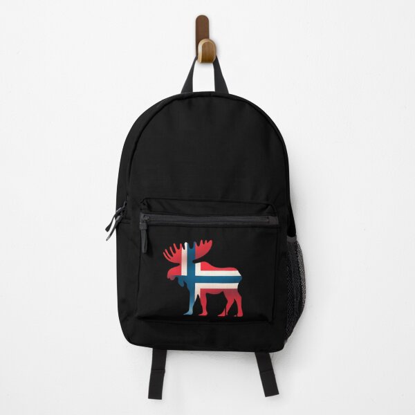Item preview, Norwegian Flag And Moose designed and sold by Pati-Design.