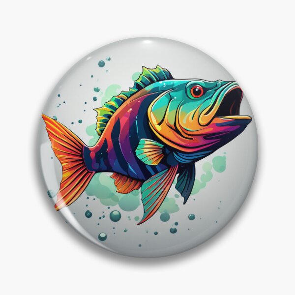 Item preview, FISH & BUBBLES designed and sold by AmazingBackDrop.