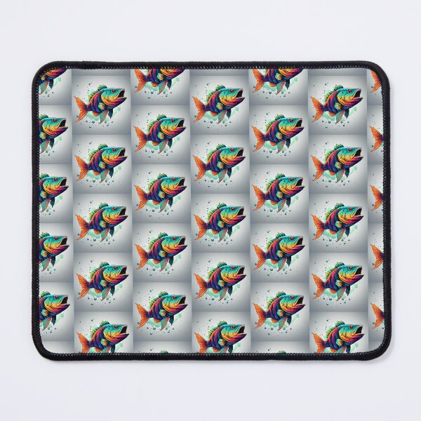 Item preview, FISH & BUBBLES designed and sold by AmazingBackDrop.