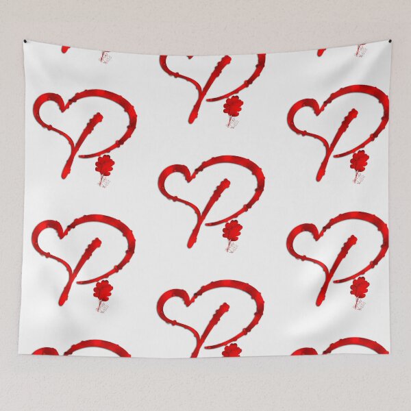 Item preview, Special For Valentine's Day - First Letter of Your Lover Name "P" designed and sold by KAEbrand.