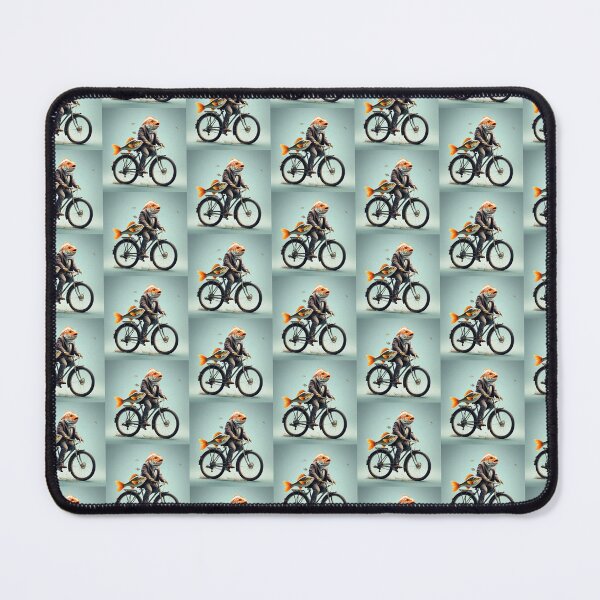 Item preview, FISH & BICYCLE designed and sold by AmazingBackDrop.