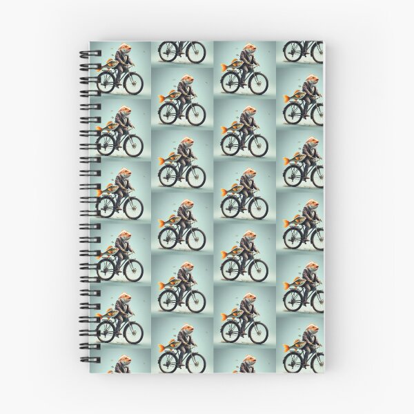 Item preview, FISH & BICYCLE designed and sold by AmazingBackDrop.