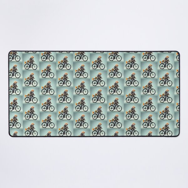 Item preview, FISH & BICYCLE designed and sold by AmazingBackDrop.