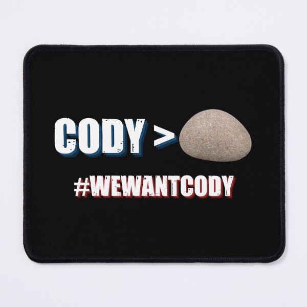 Item preview, Cody Over Rock We Want Cody Pro Wrestling designed and sold by AlpacaSmokes.