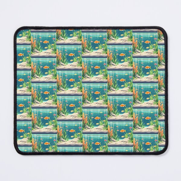 Item preview, FISHS IN A AQUARIUM designed and sold by AmazingBackDrop.