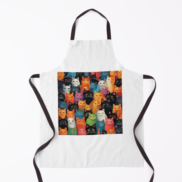 Item preview, Beauty meowy cats pattern designed and sold by SmileshareShop.