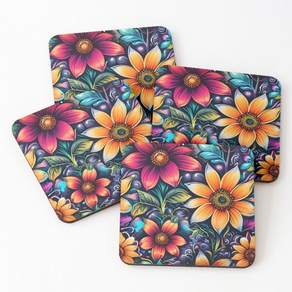 Item preview, Cool Flower Graffiti Art Pattern designed and sold by TheArtOfPat.