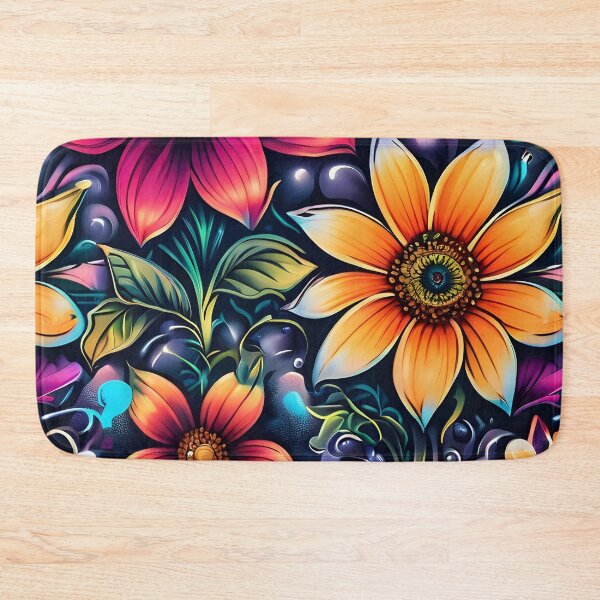 Item preview, Cool Flower Graffiti Art Pattern designed and sold by TheArtOfPat.