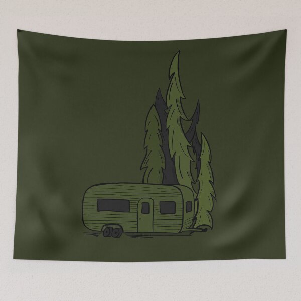 Item preview, Caravan in the forest, loving solitude designed and sold by Antoine Marineau Bélanger.