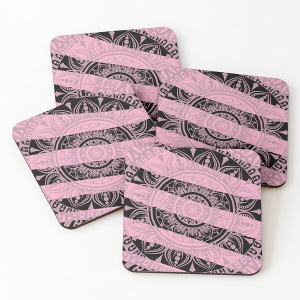 Item preview, Stripes and Mandala Flower designed and sold by LemonFun.