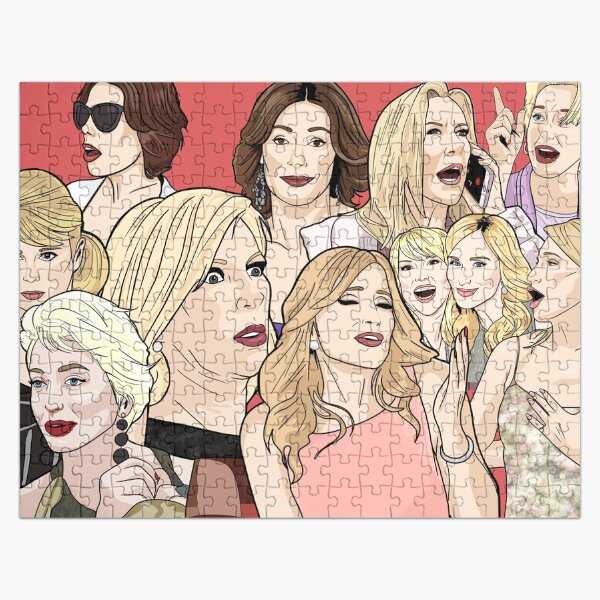 Item preview, Real Housewives Of New York - RHONY - Puzzle - Ramona, Sonja, Dorinda & Luann designed and sold by PopShopDesignFR.