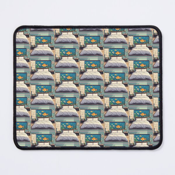 Item preview, FISHS & BEDROOM designed and sold by AmazingBackDrop.