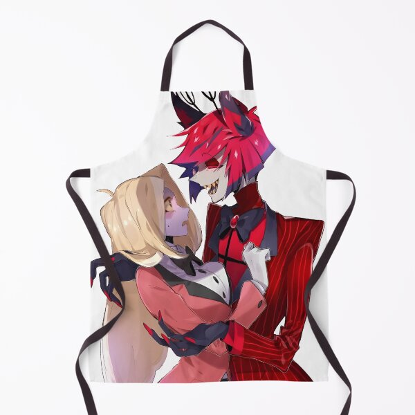 Item preview, Alastor hugs Charlie - hazben hotel designed and sold by OmniArtStudio.