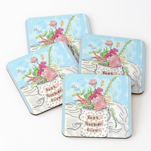 Item preview, Best Teacher Ever  designed and sold by Kristina-iur.