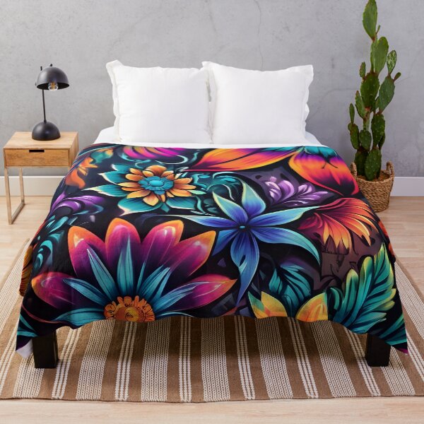 Item preview, Cool Flower Graffiti Art Pattern designed and sold by TheArtOfPat.
