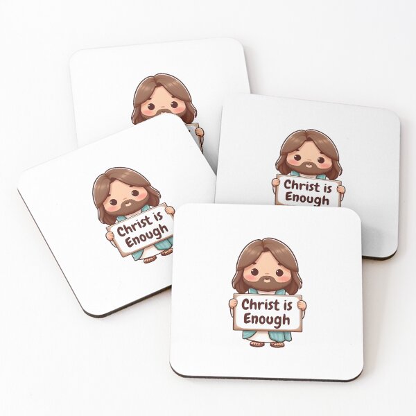 Item preview, Christ is Enough, Gifts with Christian quotes designed and sold by GiftedFaith.