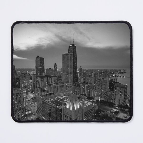 Item preview, Black and White Chicago Illinois  designed and sold by ShopJoel.