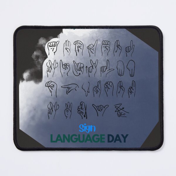 Item preview, Sign Language Day designed and sold by Fernandavaladao.
