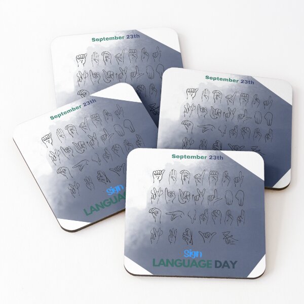 Item preview, Sign Language Day designed and sold by Fernandavaladao.