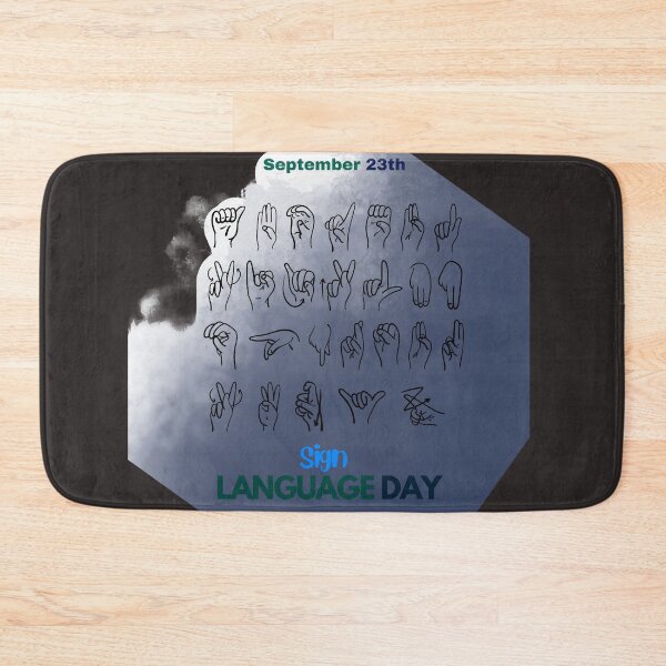 Item preview, Sign Language Day designed and sold by Fernandavaladao.