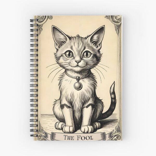 Item preview, Cat Themed Tarot Collection: The Fool designed and sold by HecatesDelights.