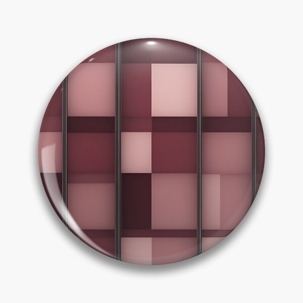 Item preview, Bauhaus Burgundy & Blush Pink Squares designed and sold by Zenvo.