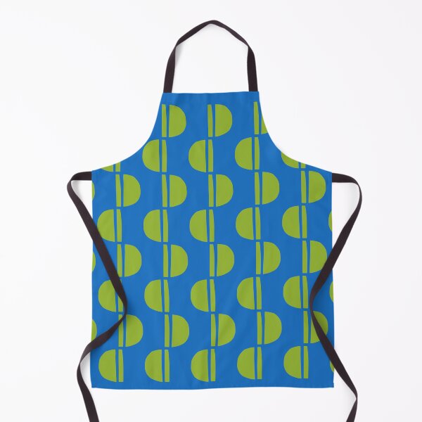 Item preview, Mid Century Modern Geometric Pattern Mid Mod Blue and Green designed and sold by tonymagnerart.